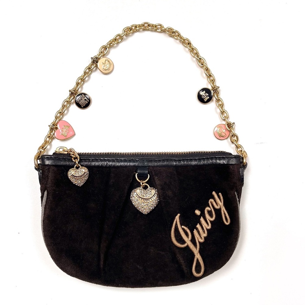 Juicy Couture Velour Mini Bag | Y2K Vintage